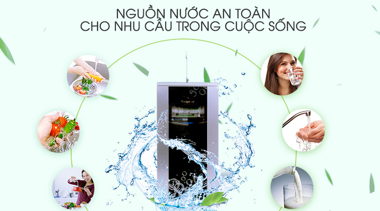 Máy lọc nước giúp giúp hệ tiêu hóa khỏe mạnh hơn