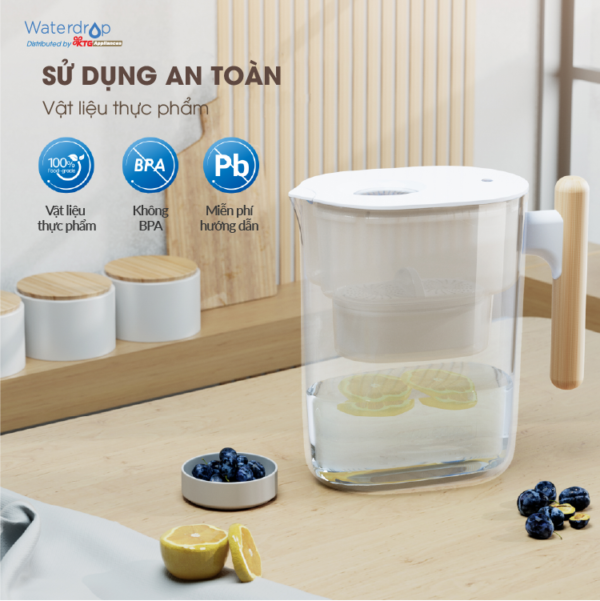 Bình lọc nước 4,4L WD-PT-04W Waterdrop