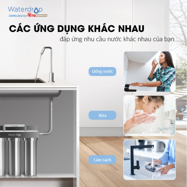 Bộ lọc gầm Inox UF Waterdrop WD-TST-UF