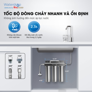 Bộ lọc gầm Inox UF Waterdrop WD-TST-UF