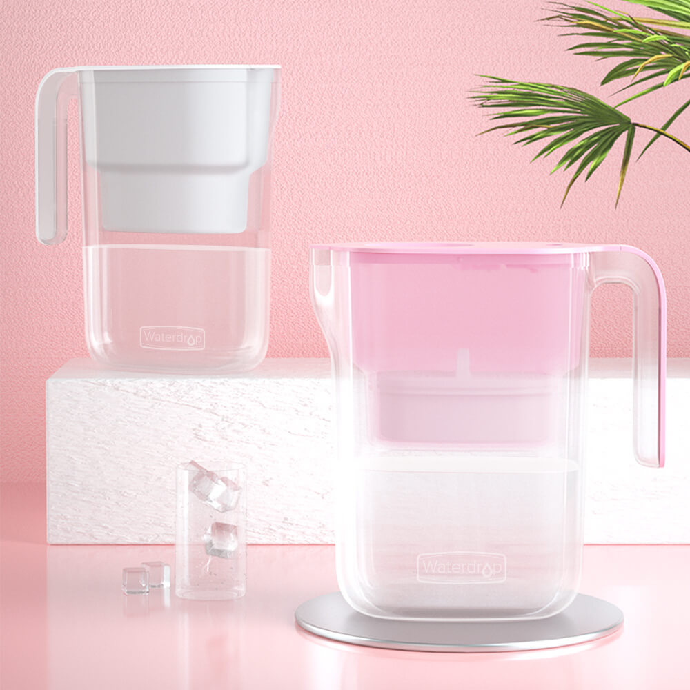water-filter-pitcher-7015-img1_11 water filter pitcher white and pink