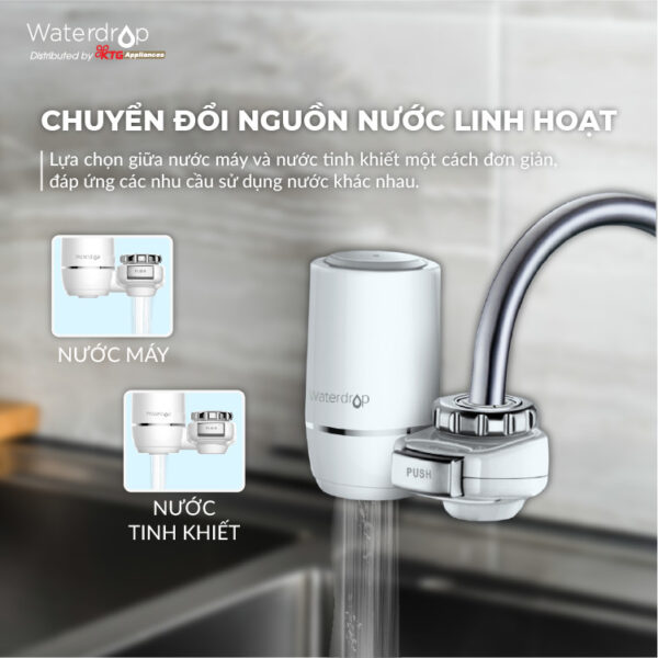 Vòi lọc UF Waterdrop WD-FC-02